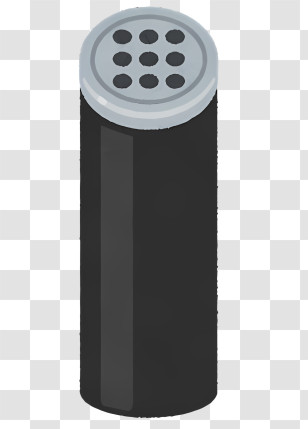 Icon - Black Microphone For Recording Transparent PNG