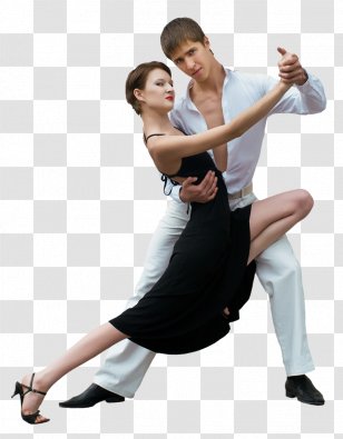 Ballroom Dance Latin Tango Photography - Watercolor - Dancers Transparent PNG