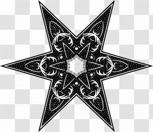 Black Scale Kindergarten - Star And Crescent - Symmetry Transparent PNG