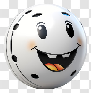 Bowling Ball - Smiley Face Ball Transparent PNG