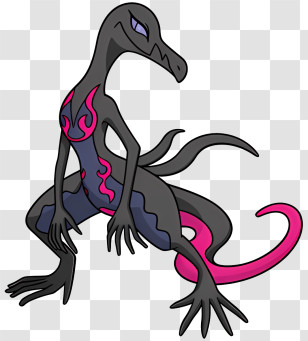 Salazzle - Fantasy Lizard Creature Transparent PNG