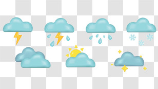Weather Emoji Transparent PNG