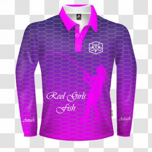 T-shirt Sleeve Fishing Clothing - Reels Transparent PNG