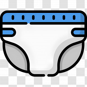 Diaper - Comfortable Baby Diaper Transparent PNG