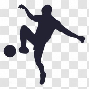 Silhouette Football Player Clip Art - Joint - Futboll Transparent PNG