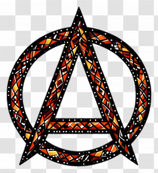 African Art - Geometric Symbol With Abstract Pattern Transparent PNG
