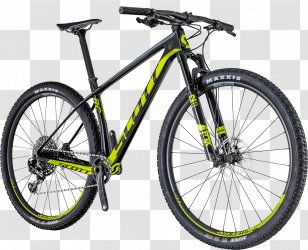 Scott Sports Bicycle Mountain Bike Scale 29er - Forks - Race Transparent PNG