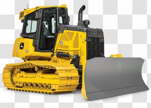 John Deere Bulldozer Heavy Machinery Tractor Architectural Engineering - Forestry - Construction Machine Transparent PNG