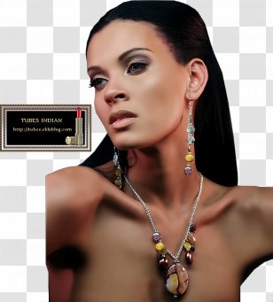 Necklace Earring Chin - Earrings Transparent PNG