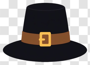 Pilgrim Hat - Pilgrim Hat Clothing Transparent PNG