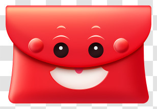 Chinese New Year - Cute Red Envelope Cartoon Transparent PNG