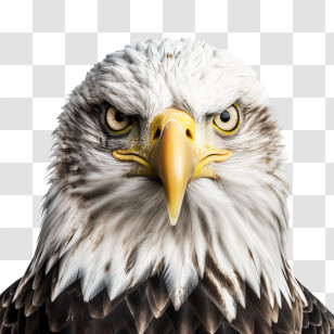 Eagle - Realistic Bald Eagle Head Illustration Transparent PNG