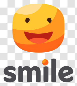 Smile Logo - Smile Text Logo Design Transparent PNG