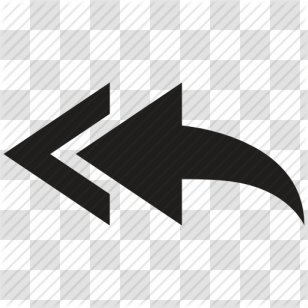 Favicon Clip Art - Back Arrow Transparent PNG