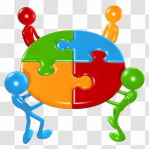 Clip Art Group Work Teamwork - Logo - Learn Background Icon Transparent PNG