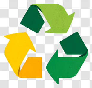 Recycle Logo - Colorful Recycling Symbol Transparent PNG