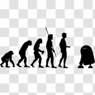 T-shirt Evolution Volleyball Club Hoodie Neandertal - Spreadshirt Transparent PNG