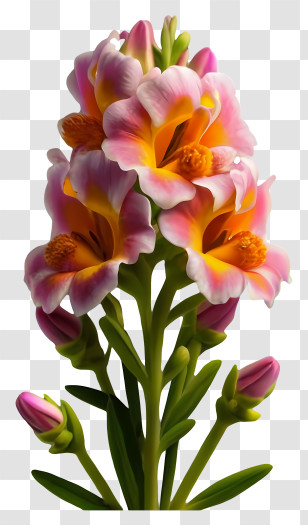 Pink Lilac Flower - Beautiful Pink Flowers In Bloom Transparent PNG