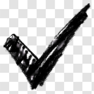 Black Check Mark - Black Check Mark Symbol Transparent PNG