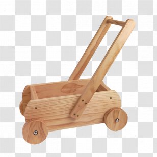 Cart Wood Toy Trolley - Baby Transport Transparent PNG
