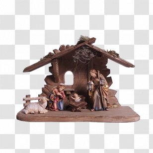 Nativity Scene Holy Family Wood Bethlehem Christkind - Biblical Magi - Trá»‘ng Äá»“ng Transparent PNG