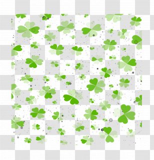 Four-leaf Clover - Plant - Vector Background Transparent PNG