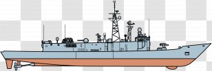 Oliver Hazard Perry-class Frigate Heavy Cruiser Protected Guided Missile Destroyer - Fast Combat Support Ship - Dreadnought Transparent PNG