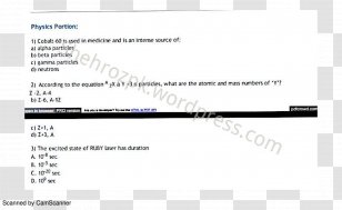 Past Paper Education Student Medical College Admission Test University - Campus - Old NOTES Transparent PNG
