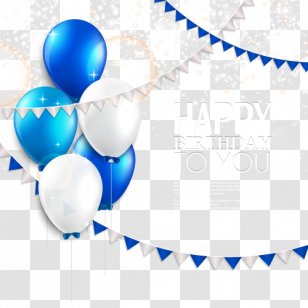 Balloon Birthday Greeting Card Clip Art - Golden Balloons Vector ...