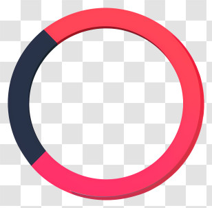 Circles - Simple Circular Progress Bar Design Transparent PNG