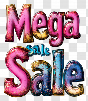 Mega Sale - Mega Sale Promotion Transparent PNG