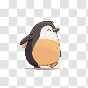 Cartoon Penguin
 - Cute Walking Penguin Cartoon Transparent PNG