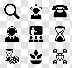 Startup Company Business Clip Art - Black Transparent PNG