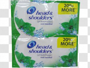 Head & Shoulders Sachet Shampoo Procter Gamble Apple Fresh 300ml - Menthol Transparent PNG