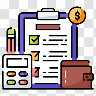 Budget And Finance - Financial Checklist Icon Transparent PNG