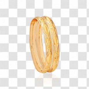 Gold Bangles - Jewellery - Metal Yellow Transparent PNG