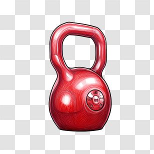 Workout
 - Red Kettlebell For Exercise Transparent PNG