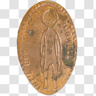 Coin Extraterrestrials In Fiction Medal Unidentified Flying Object History Transparent PNG