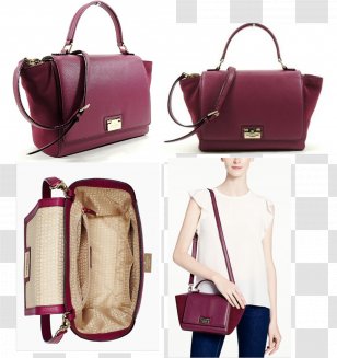 Handbag Kate Spade New York Leather Magnolia Park - Flowers Transparent PNG