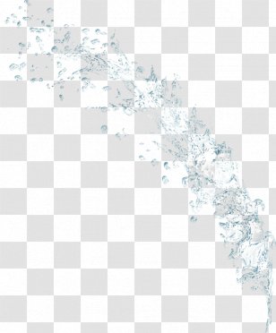 Drop - Drawing - Blue Drops Decorative Material Transparent PNG