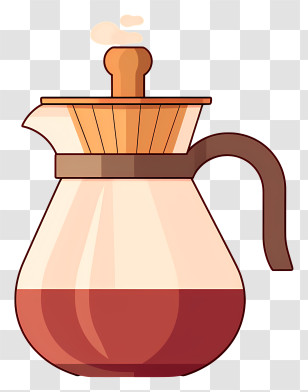 Coffee Pot - Coffee Carafe For Home Brewing Transparent PNG
