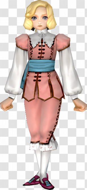 Maria Renard - Victorian Character In Pink Outfit Transparent PNG