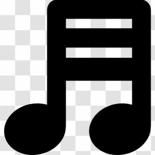Musical Note Line - Cartoon Transparent PNG