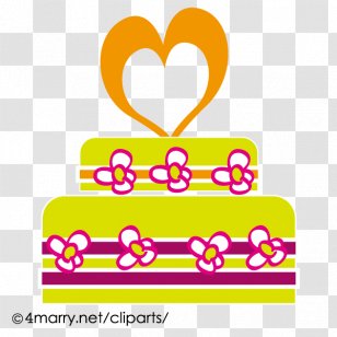 Wedding Cake Clip Art Bridegroom - Heart - Marry Transparent PNG