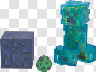Minecraft Creeper Video Game Action & Toy Figures - Stuffed Animals Cuddly Toys Transparent PNG