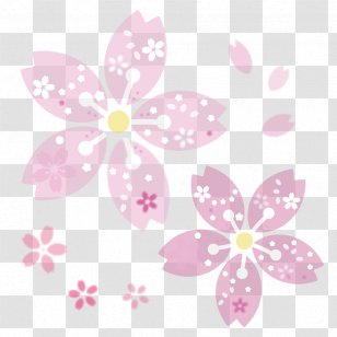 Cherry Blossom Silhouette Book Illustration è•¾ - Noriko Shitaya - Sakura Transparent PNG