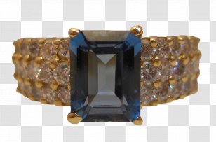 Sapphire Cobalt Blue Jewellery - Fashion Accessory - Raffle Tickets Transparent PNG