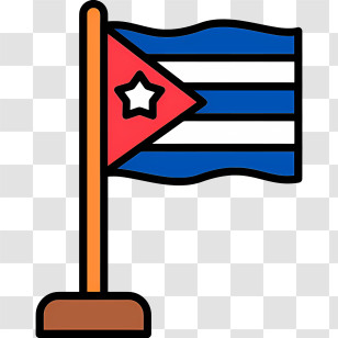 Cuba Flag - Cuban National Flag Transparent PNG