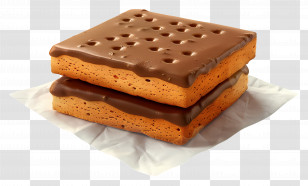 Bourbon Biscuit - Layered Chocolate Biscuit Transparent PNG