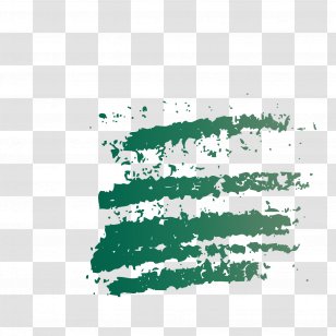 Paintbrush Orange Ink Brush - Color - Line Painting Transparent PNG